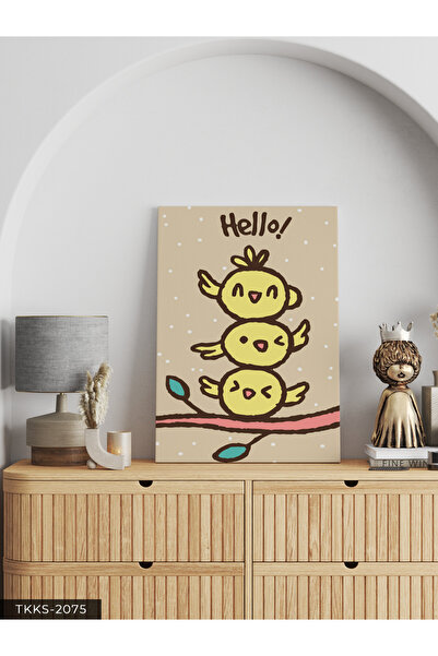 Evinemoda Jednodijelna dečja slika na platnu - Slika na platnu za decu