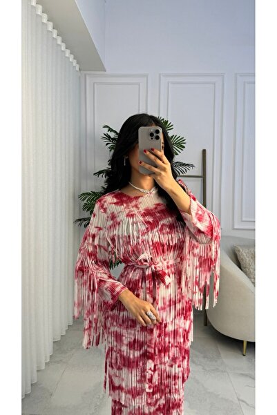 SELSAL Long dress with tassels