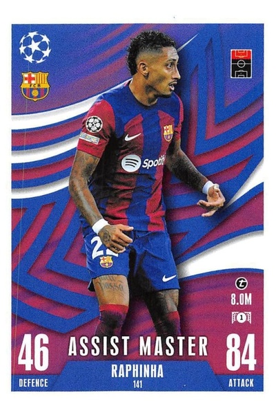Topps رافينا أسيست ماستر ماتش أتاك إكسترا 23/24