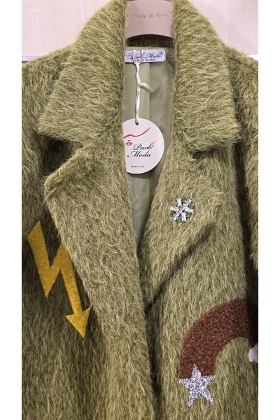 Park Moda Italian Design Felt Jacket