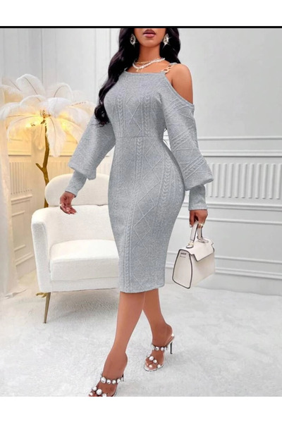 1way Elegant one-shoulder dress