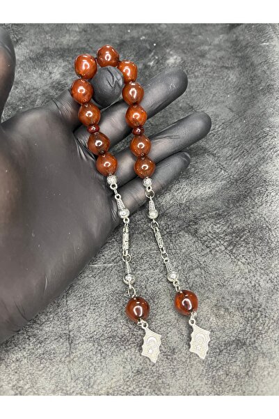 Mos Tespih Zaza High-End Collectible Crimped Amber Prayer Beads