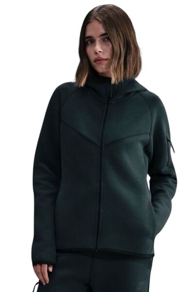 Nike Women's Sweatshirt Tech Fleece Windrunner Hoodie Women's Hooded Sweatshirt