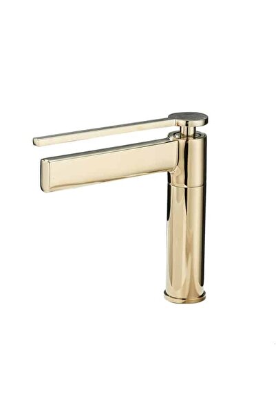 OEM Ava short washbasin faucet, glossy gold (code 87992S-G)