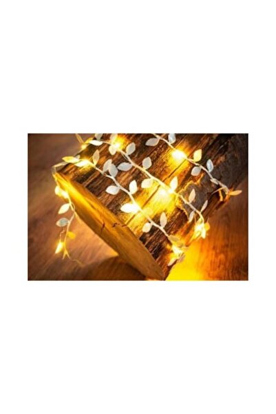 Magic Home Ghirlandă luminoasă MagicHome cu 20 LED-uri, culoare frunze, alb cald, 1,9 m