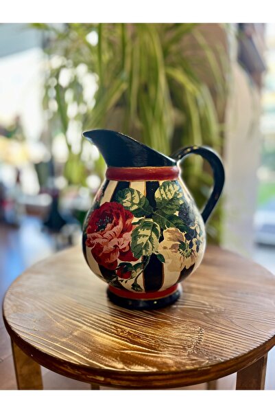 Fersellini Design Çiçek Desenli Sürahi