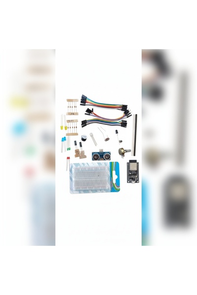 ESP Esp32 Ekonomik Robotik Kodlama Alev sensörlü Set