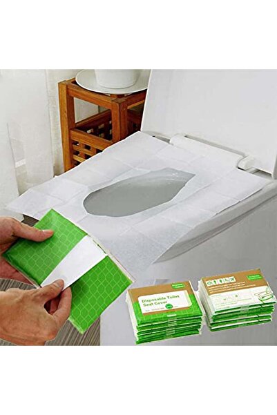 Generic 100 Toilet Seat Covers - Al-Mikoz Disposable Travel Covers for Adults & Children (Biodegradable)