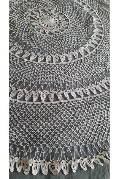 Papatyam 115. سم. مصنوع من خيوط الكروشيه/خيوط الفيسكو/مُحاك يدويًا/فيسكو