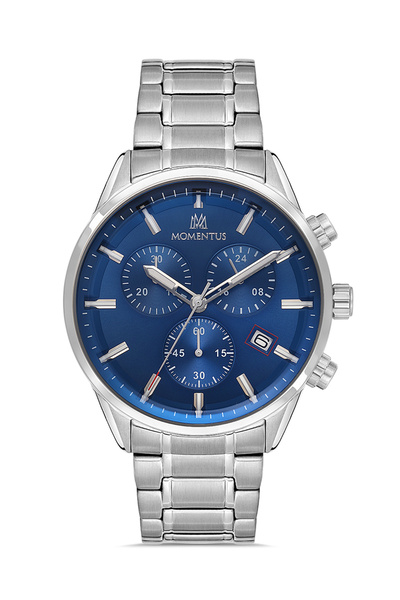 Momentus Silver Steel Cord Men's Wristwatch Sc380S-11Ss