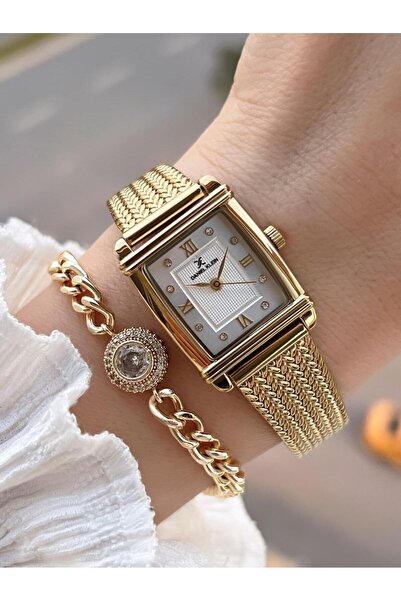 Daniel Klein 2 Years Warranty Wicker Cord 3 Atm Water Resistant Women Wristwatch+Bracelet F.Z.10970.2