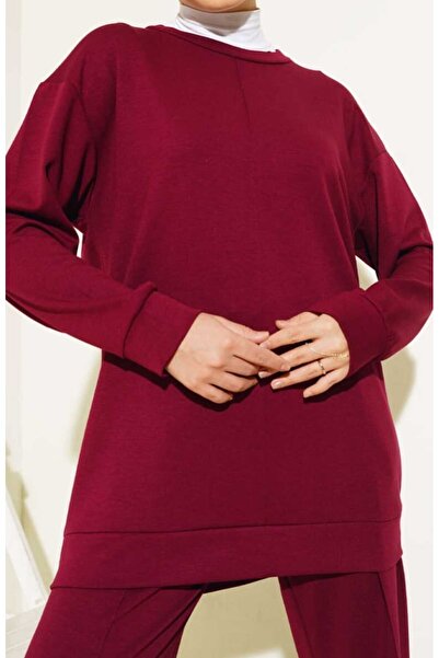 MODA VEDAT Women's Front Printed 0Y-Ho Fabric Double Set -156