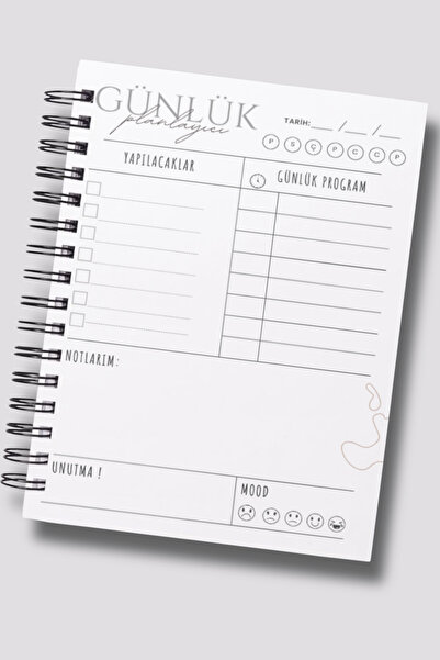 pcpapiruscraft 3-Pack Planning Set, Daily Planner, Weekly Planner, To-Do, Academic Agenda