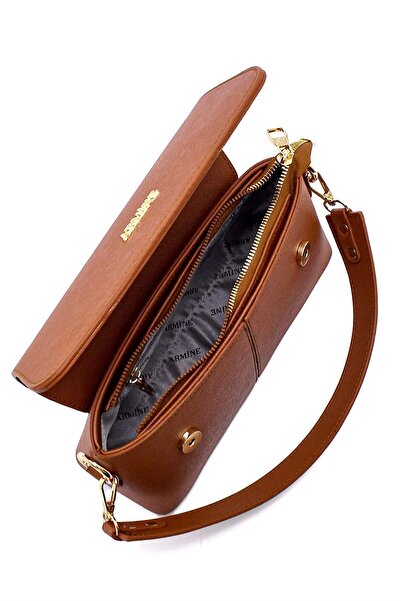 Armine 347 Women's Shoulder Bag Brown
