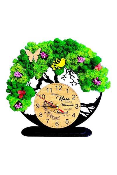 OEM Tree of Life Decorative Clock, Personalized (message for godmother), Stab...