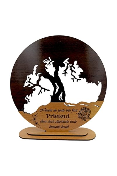 OEM Decorațiune Copacul Vieții cu inimă goală, personalizată „Nimeni nu poate...