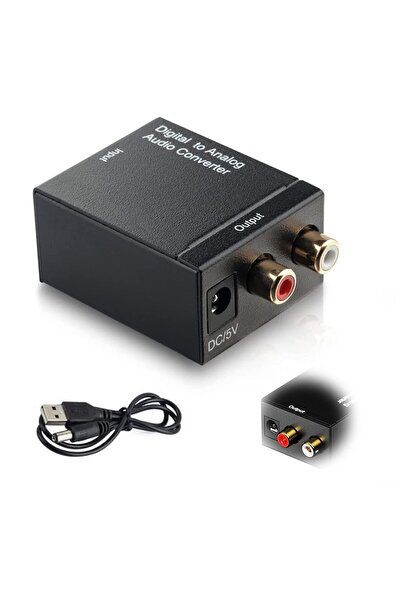 ELECDON محول صوت SPDIF من بصري إلى RCA رقمي إلى تناظري مع Toslink وUSB لأجهزة...