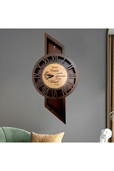 OEM Wall clock, blank, for lichens, message for Godmother