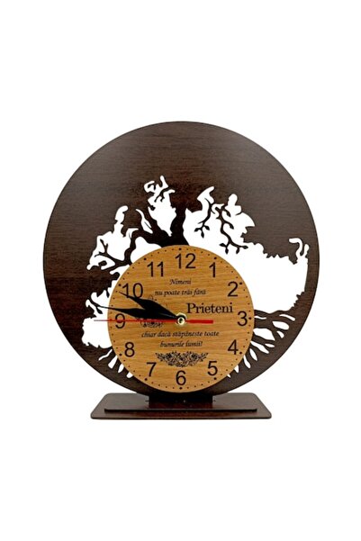 OEM Ceas decorativ cu suport pentru licheni stabilizați, cadou personalizat, ...
