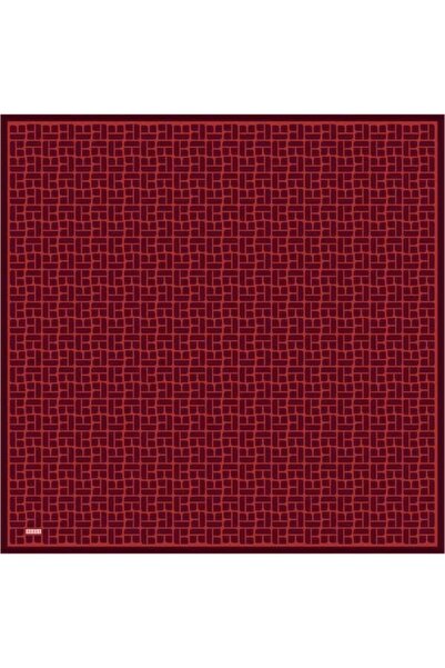 Belli Eșarfă din mătase twill - 4062-39 Burgundy