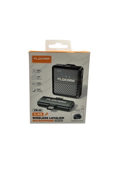PLOKAMA ميكروفون لاسلكي vm-50