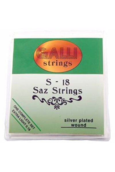 My Yonca Galli 0.18 Saz Strings / Saz Strings One Complete Set / Extra Light ...