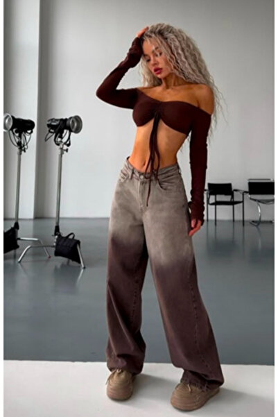 Weekeep Washed Detail Retro Jean Pants