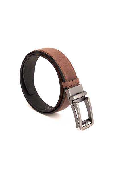 Niki Leather Premium Automatic Stitched Genuine Leather Belt 3.5 cm