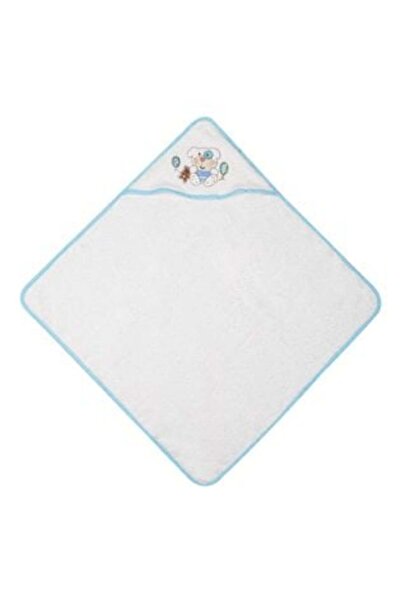 Silver Star Cotton Hooded Towel Beige Puppy 75 x 75 cm