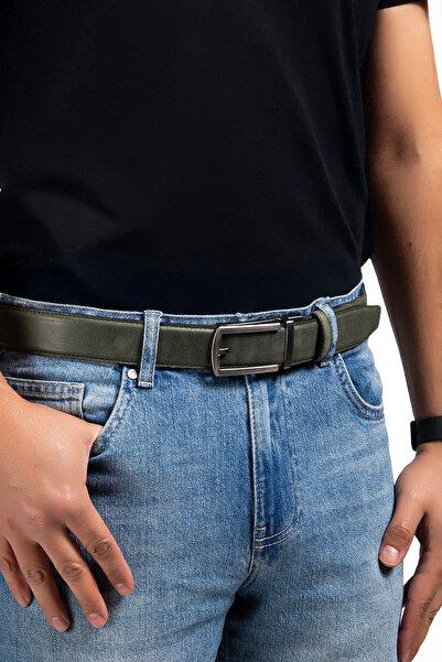 Niki Leather Premium Automatic Stitched Genuine Leather Belt 3.5 cm