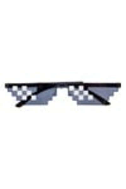 Tessari Thug Life Black Disguise Glasses