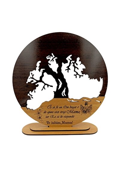 OEM Decorațiune personalizată în formă de inimă „Copacul Vieții” pentru „Mama...