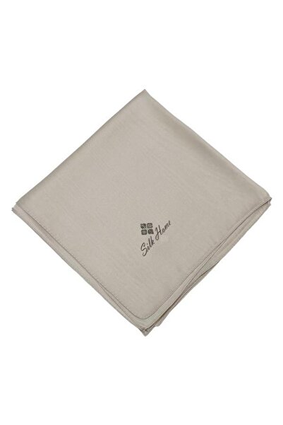 Silk Home Απλό γυαλιστερό κασκόλ - Stone-2