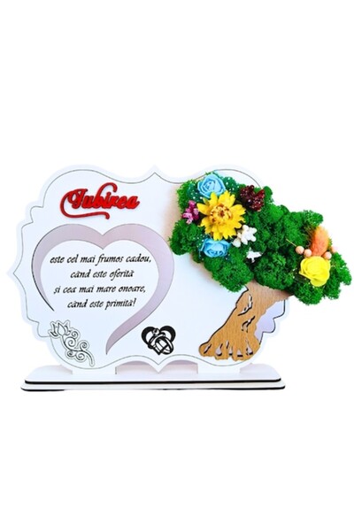 OEM Panou artistic cu mușchi stabilizat, personalizat cu mesaj standard, cado...