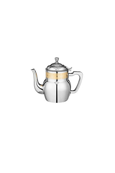 SQUALO ✨ 0.7L Stainless Steel Teapot with Gold Accents – Elegance that complements your tea ritual! ✨