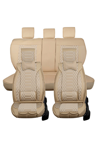 Stil غطاء مقعد سيارة رويال أوتو متوافق مع تويوتا سي-إتش آر، طقم أمامي وخلفي