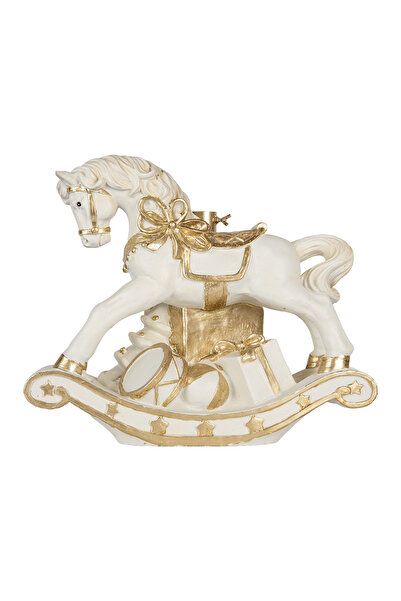 Clayre & Eef Βάση για χριστουγεννιάτικο δέντρο σε σχήμα αλόγου 47x30x38 εκ.