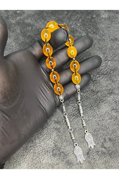 Mos Tespih سبحة زازا الفاخرة من العقيق البني