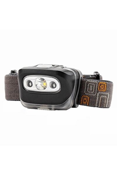 AMIO Lanternă frontală LED cu baterie reîncărcabilă, 1200mAh, 130m (02200)