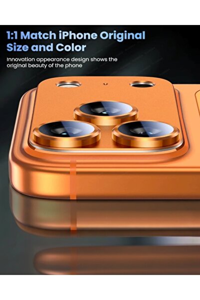 KILIF HOUSE iPhone 17 Pro Max Compatible Full Coverage Sapphire Camera Lens Protector