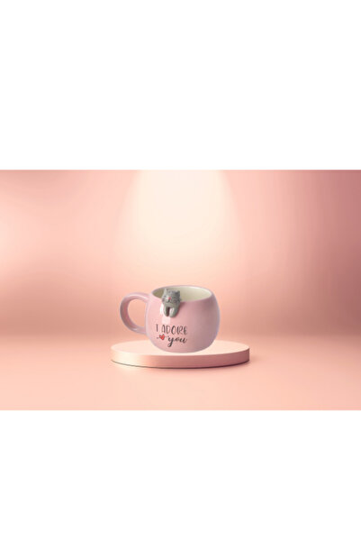Tohana 3D Ceramic Mug with Cute Animal Figure