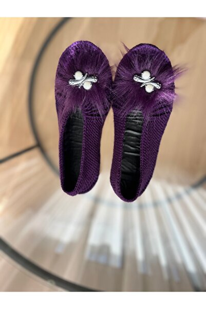 COOYEE El örgüsü ev babeti , çeyizlik patik , örme patik