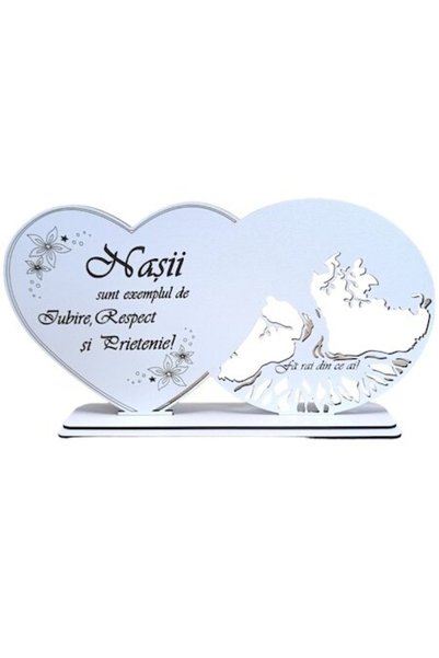 OEM Decorațiune de perete în formă de inimă din mușchi stabilizat, personaliz...