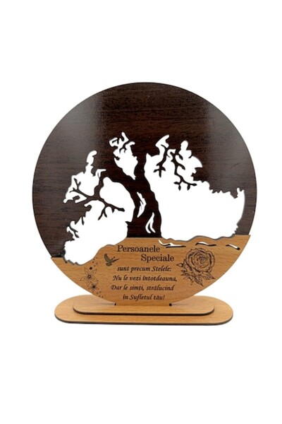 OEM Decorațiune personalizată în formă de inimă „Oameni speciali”, Copacul Vi...