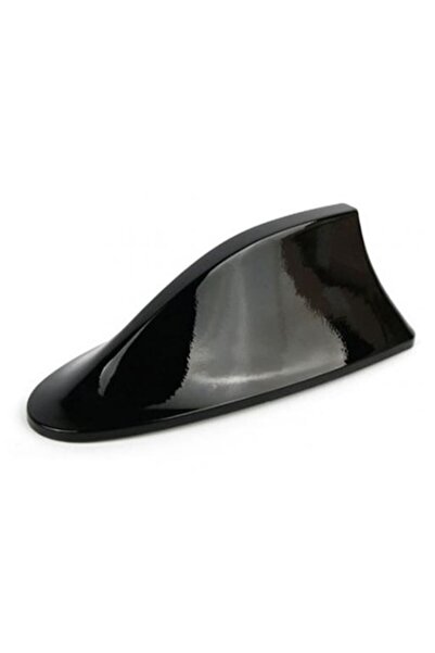 CAR Antenă decorativă tip aripă de rechin cu funcție radio FM-AM, 171x75x60 mm, universală, neagră