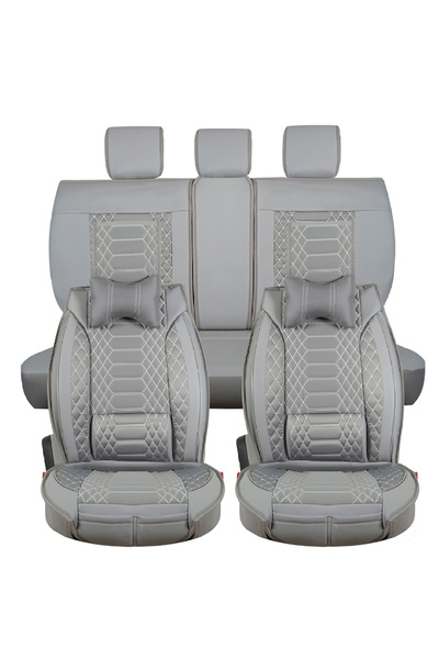 Stil غطاء مقعد سيارة رويال أوتو متوافق مع تويوتا سي-إتش آر، طقم أمامي وخلفي