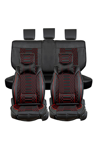 Stil غطاء مقعد سيارة رويال أوتو متوافق مع تويوتا سي-إتش آر، طقم أمامي وخلفي