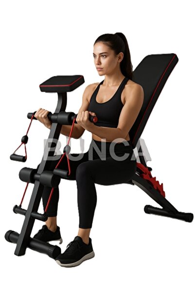 BUNCA 1208T Multi-Purpose Exercise Bench – A powerful and high-quality performance bench for home workouts 💪🔥