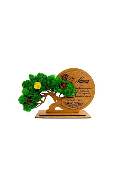 OEM Decorațiune cadou bonsai, personalizată cu mesaj standard pentru mama, ma...