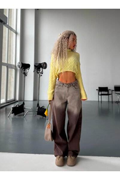 Weekeep Washed Detail Retro Jean Pants